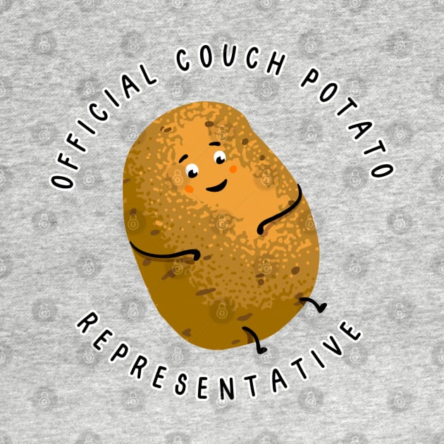 Official Couch Potato Representative by Project Charlie